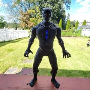 Marvel 13 Inch Black Panther Action Figure with Sounds & Lights Up